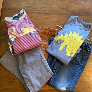 Boys 5T fall bundle- great brands! Mini Boden, Hanna Andersson, and more.